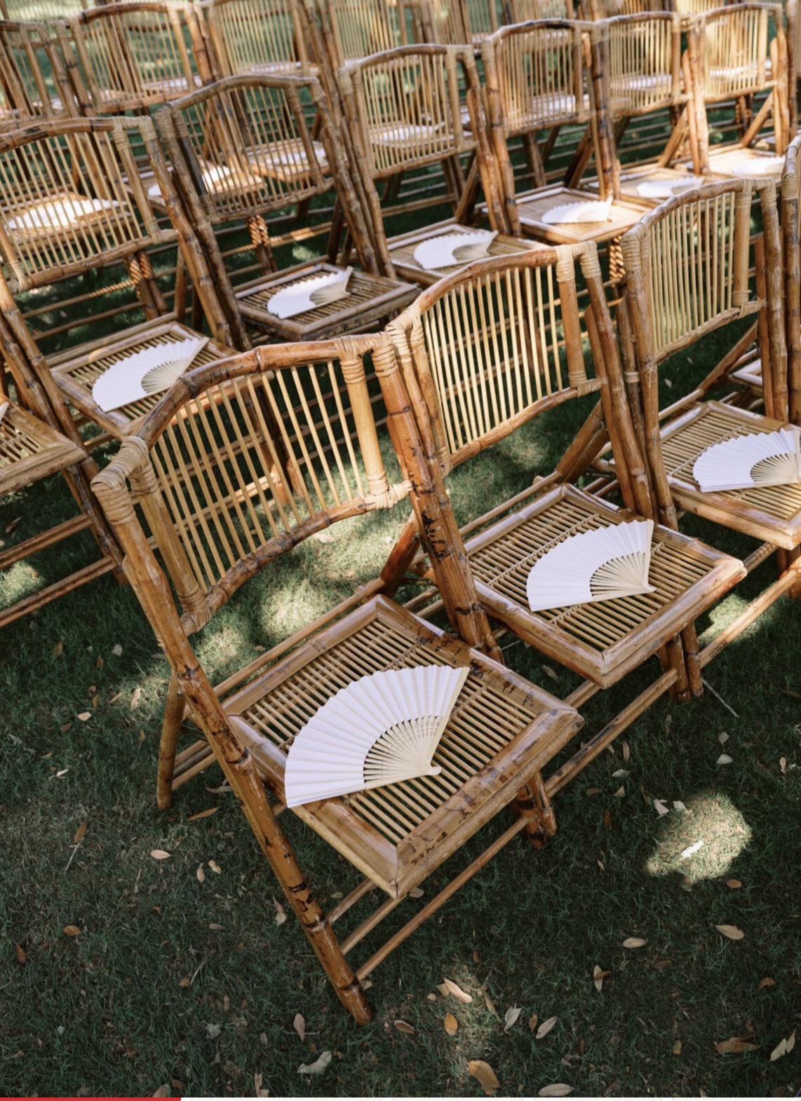 Bamboo Folding Chairs